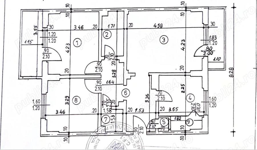 Vand apartament 3 camere - 4