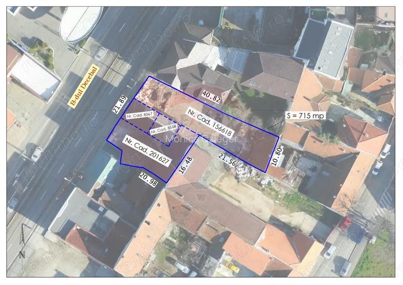 Teren pentru dezvoltare imobiliara in zona ultracentrala Oradea Teren pentru dezvoltare imobiliara in zona ultracentrala Oradea