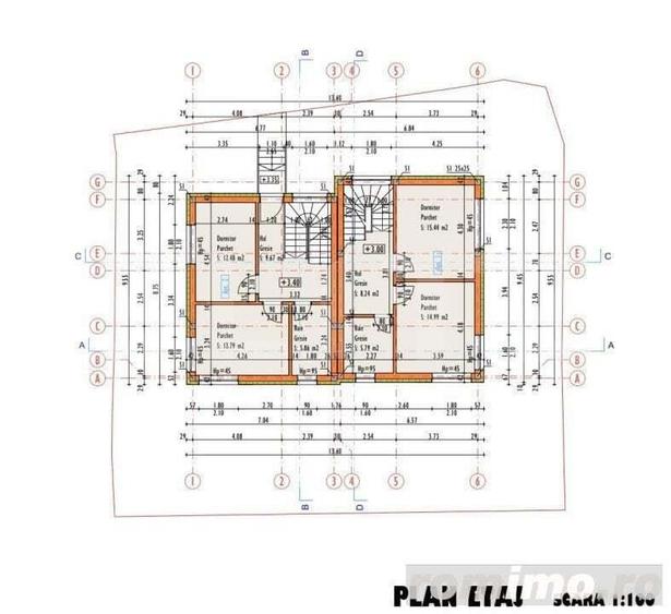 Unitatea nr 2 , Duplex semifinisat, zona Dambul Rotund, priveliste spre oras - 2