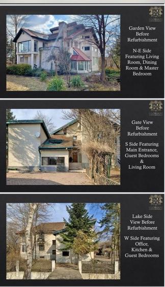 Vila Ghermanesti cu piscina, casa secundara, zona de petreceri si deschidere lac - 18