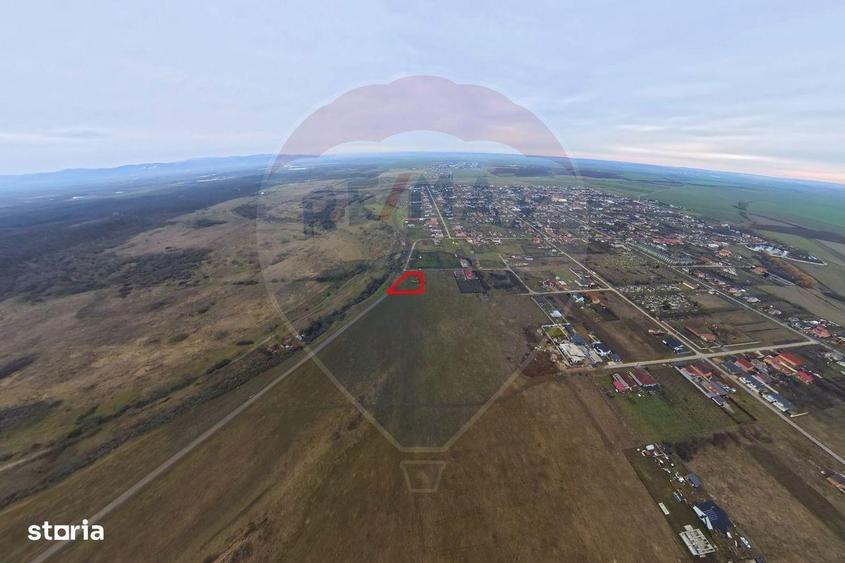 Teren generos cu doua fronturi, Frumuseni zona in dezvoltare - 1