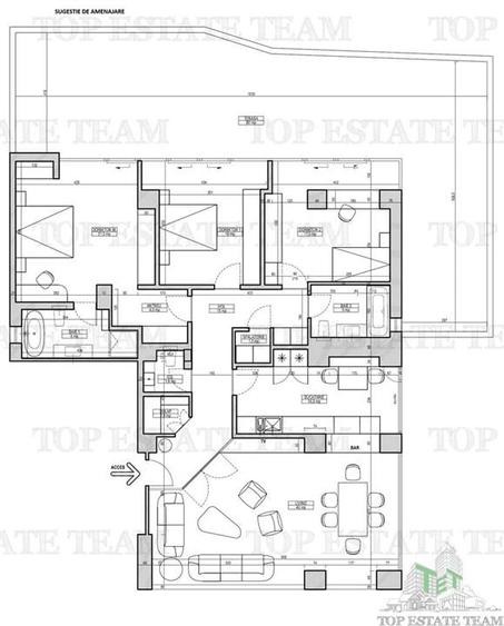 Birou/Apartament 4 camere cu gradina, zona Cismigiu - 12