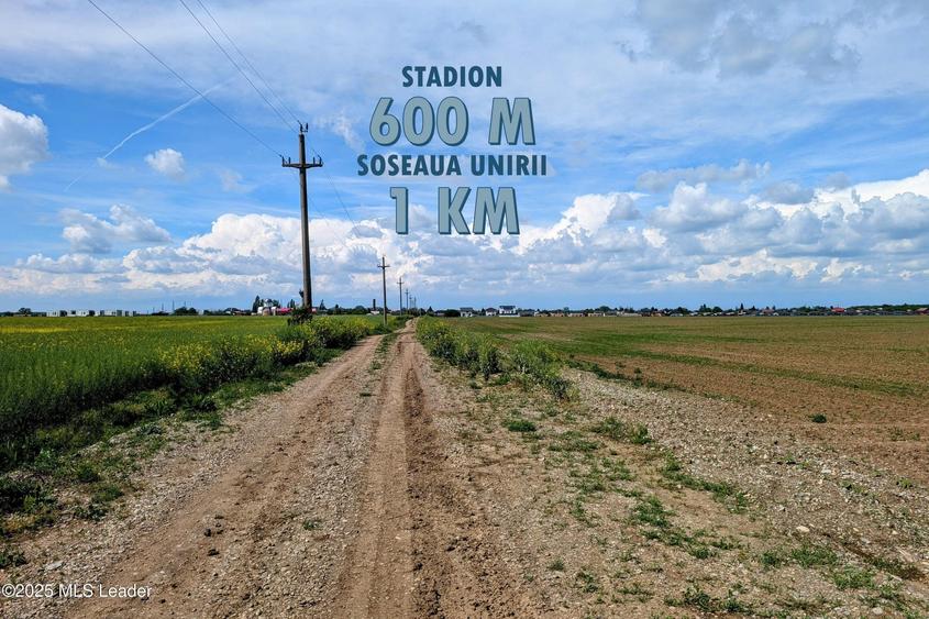 Balotesti - Cartier Luna, teren cu utilitati 27840 mp, deschidere 57 m - 1