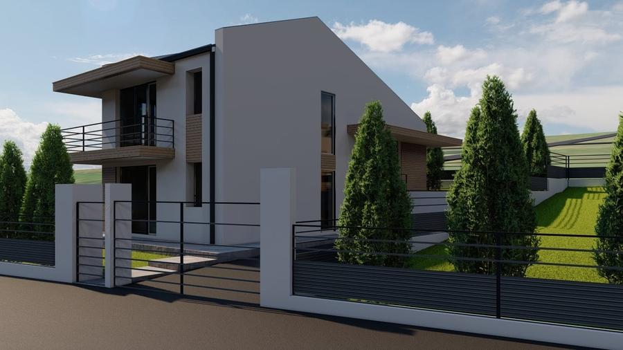 Casă cu 4 camere cu Teren 450 Mp în Chicerea