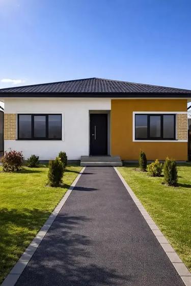 Vila Napoletana finalizata, single! Curte libera mare, 400 mp teren! - 2