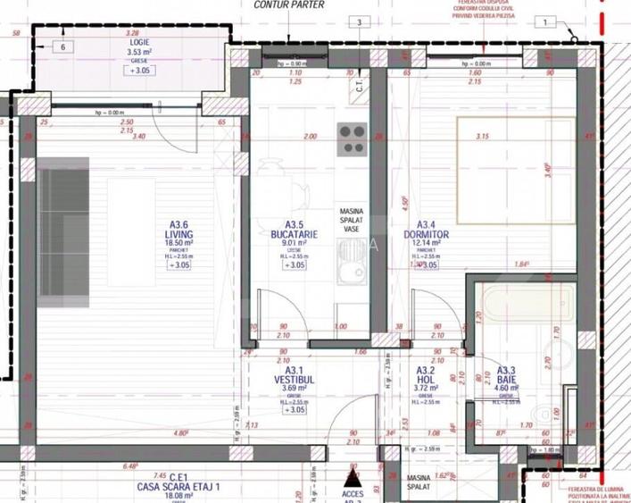 Apartament 2 camere | Mehala | Loc de parcare Inclus