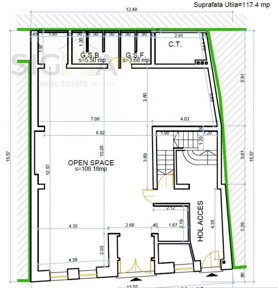 Spatiu comercial centru, acces stradal! - 3