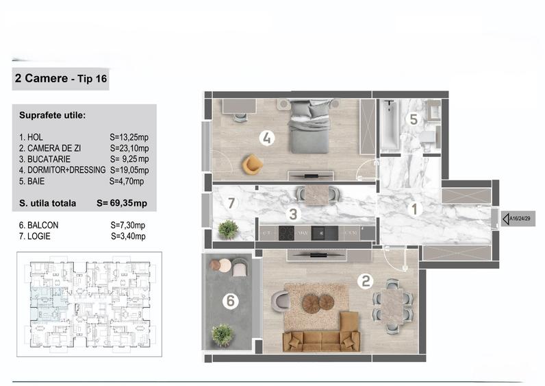 Apartament 2 camere-80mp-Imobil 3 etaje-Parc Tineretului-Metrou Eroii Revolutiei - 9