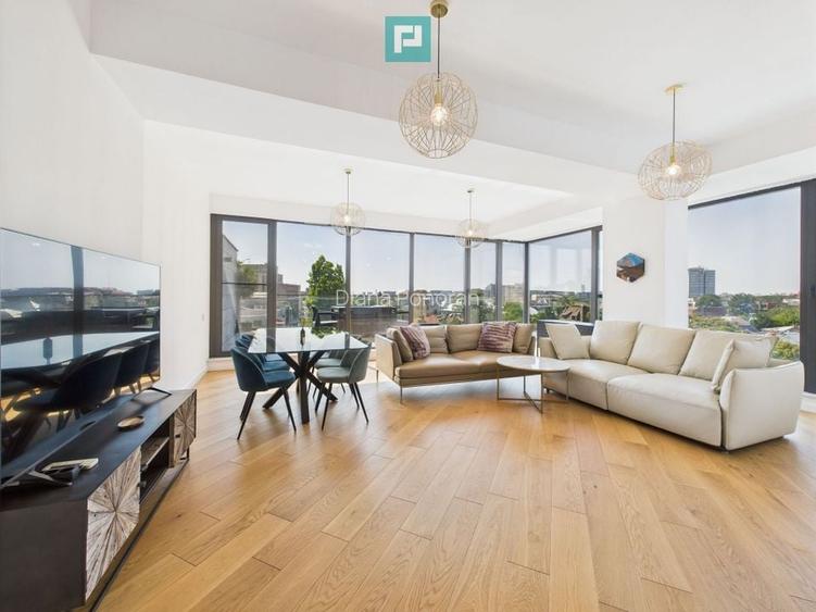 Apartament cu vedere panoramică și terasă, zona Cișmigiu