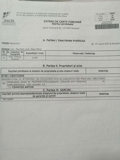 Teren de vanzare - 2