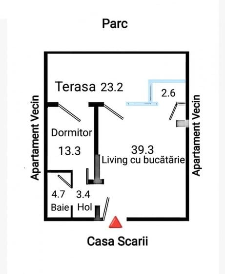 Vanzare Apartament parter cu terasa deosebita - 3