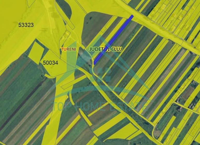 Exclusivitate! De vanzare teren extravilan in Tureni! - 3