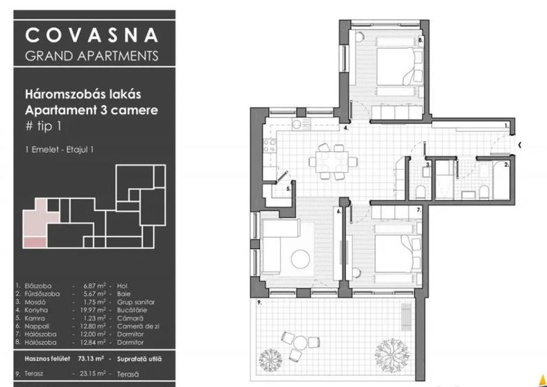 Edificiu cu proiect de apartamente aparthotel, Central, Cov - 6