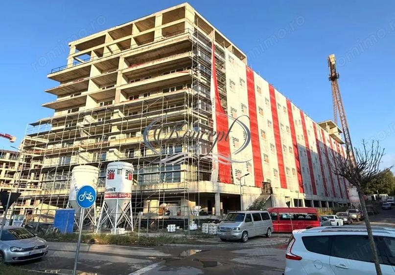 Apartament spectaculos cu perete cortina si terasa generoasa, strada Soporului - 2