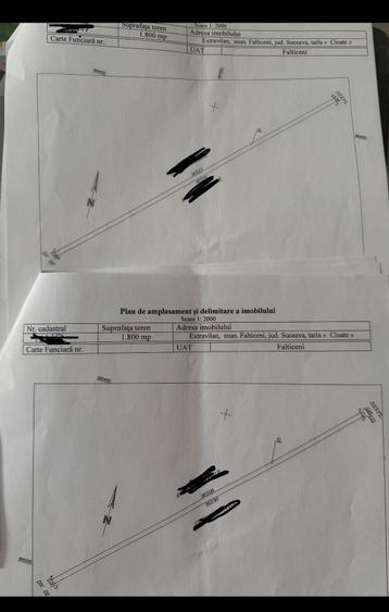 Teren extravilan 3600mp Falticeni/ soseaua DN2 tarlaua la Cioate - 2