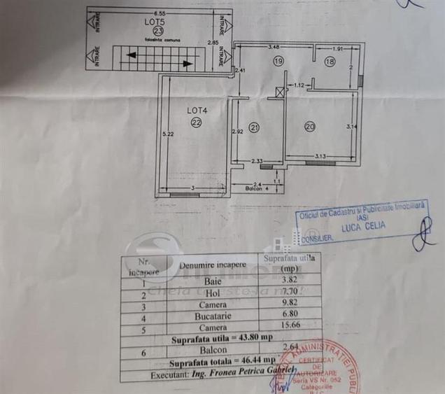 Apartament cu 2 camere decomandat în Nicolina
