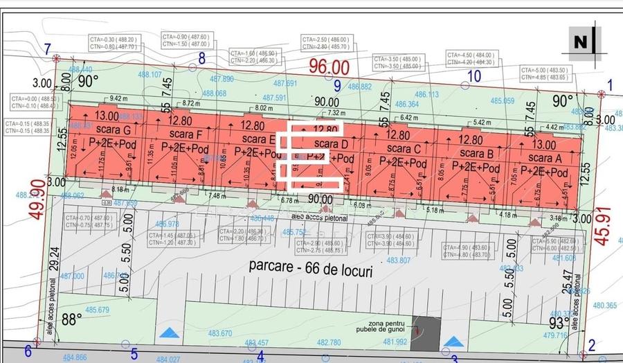 Apartament 2 camere + gradina 50 mp, la cheie , Cristian - 8