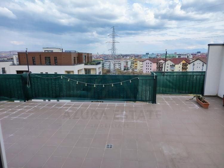 Penthouse generos 57 mp utili terasa 54 mp vedere panoramica Turnisor - 11