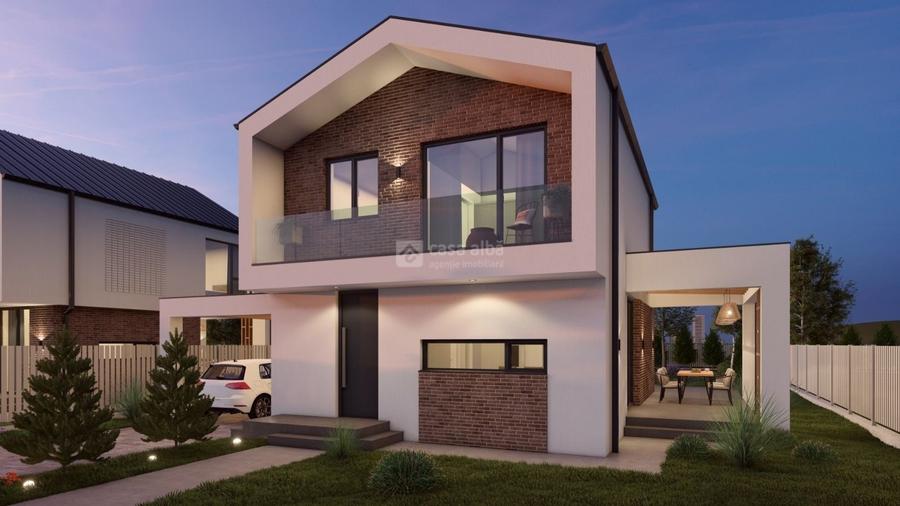Bucium - Visan, locuinta noua, P+E, design modern - 5