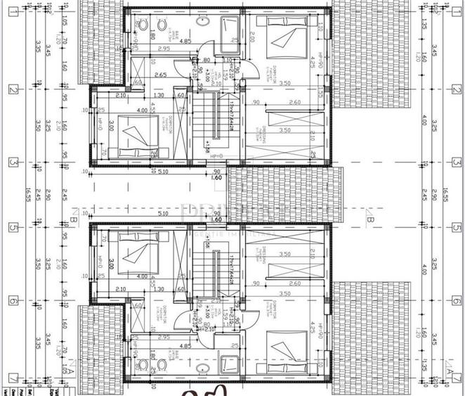 Duplex despartit prin camera tehnica - finalizat - teren 365 mp - 7