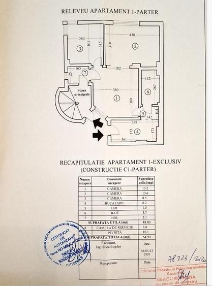Apartament cu farmec interbelic | 3 camere | Domenii - 25