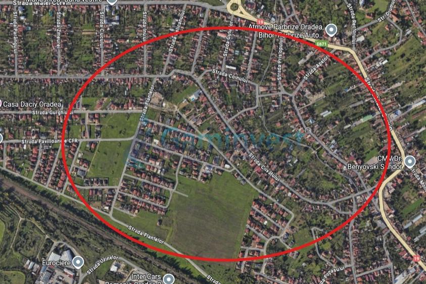 Teren intravilan cu autorizatie de constructie de vanzare in Oradea - 8