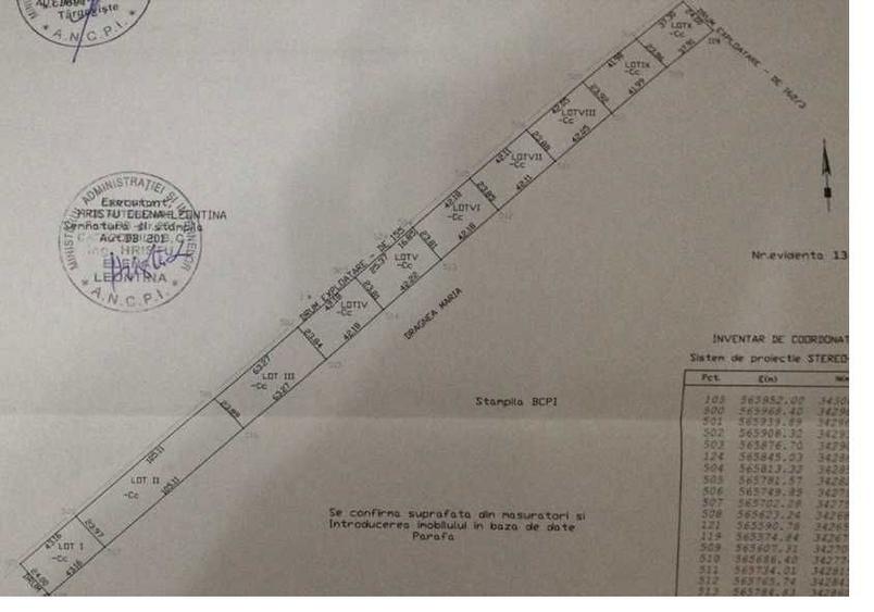 TARTASESTI Teren INTRAVILAN 1,500 MP - lot de casa - 3