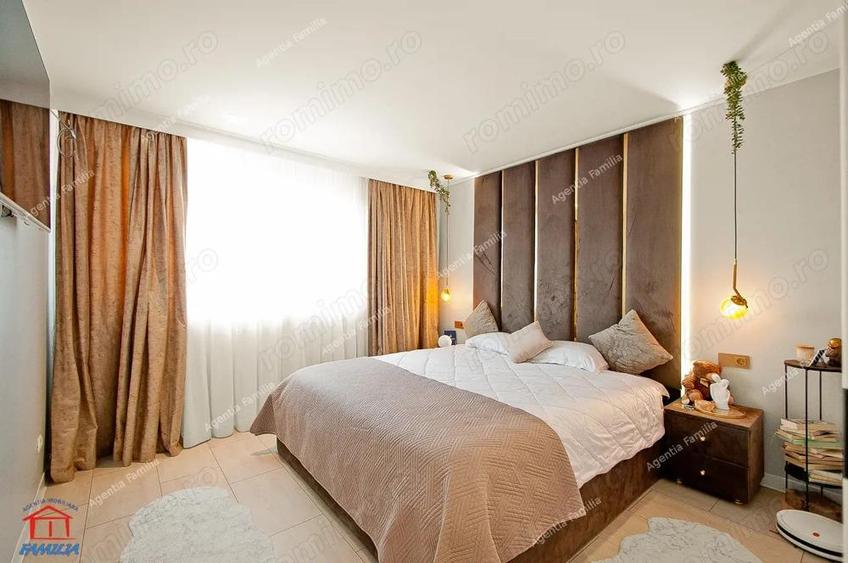 Vanzare apartament cu 3 camere, zona Micro 20 ( Doi Cocosi), mobilat si utilat modern - 13