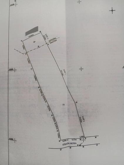 Teren de 1332 mp, în Central