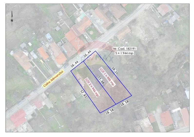Teren intravilan, 1944 mp, de vanzare, Oradea, Strada Adevarului - 1