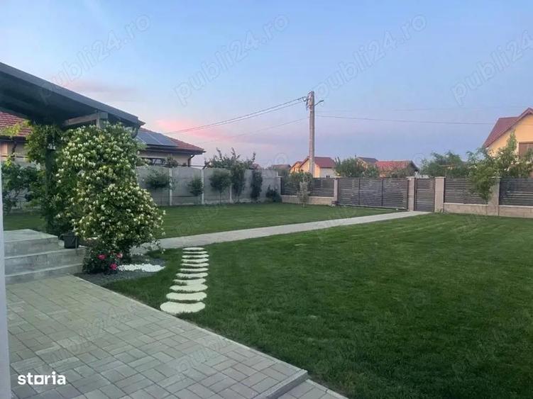 VAND CASA INDIVIDUALA PREMIUM,panouri fotovoltaice,complet mobilata in com.Sacalaz,loc Beregsau Mare - 7