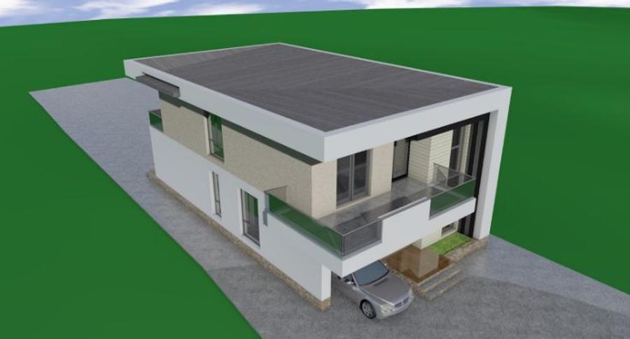 Teren Cernica - vedere spre lac si via a vis de padure - 8