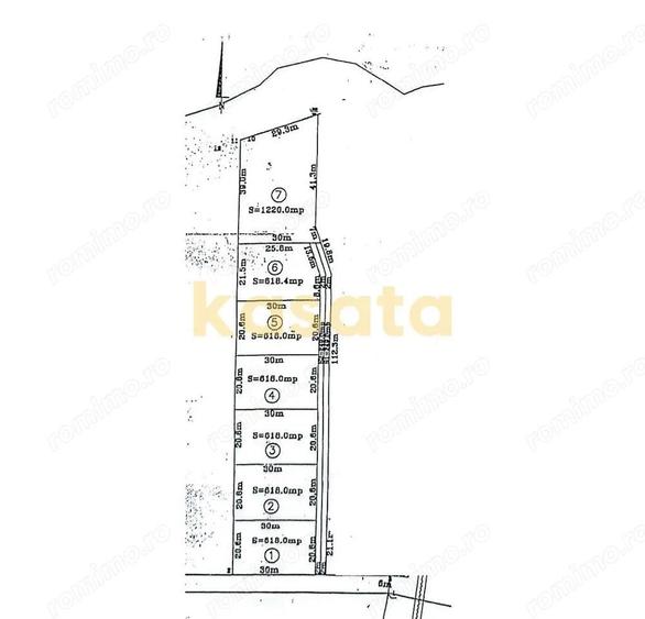 Teren de Vanzare 618 Mp. cu deschidere la strada Eugen Barbu-Mogo?oaia - 6
