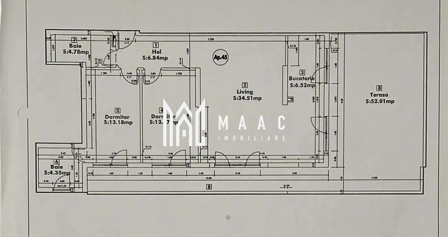 Penthouse 3 camere | 84 MPU | Terasa | Mobilat modern - 7