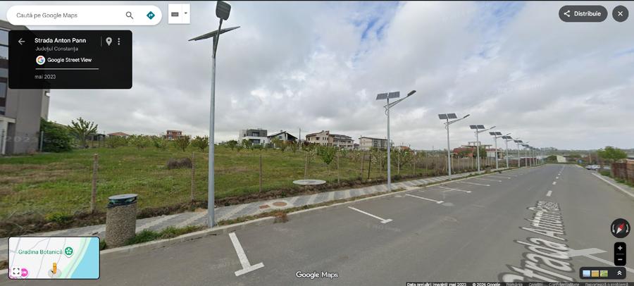 Teren Techirghiol 430 mp – intravilan, Grădina Botanică, utilități la stradă - 2