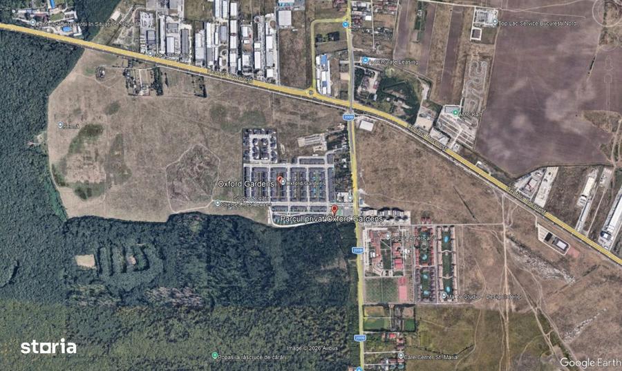 Teren 15.000 mp proiect premium Pipera Padura Baneasa Scoala Americana - 1