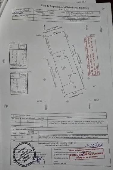 De vânzare teren 246 mp cu casă bătrânească - 2