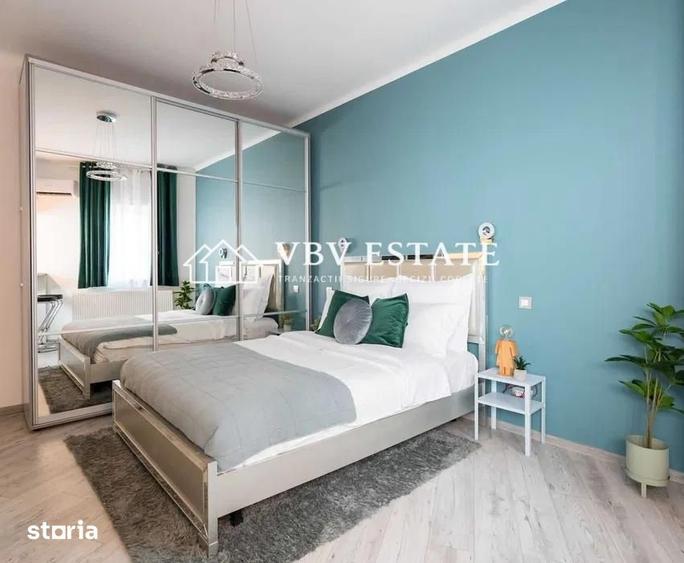 Apartament cu 2 camere semidecomandat, mobilat în Eminescu