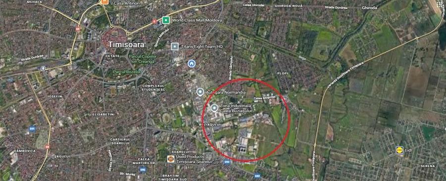 Spatii de inchiriat - Su:500mp - St:3000mp - Platforma betonata 1700mp - 2