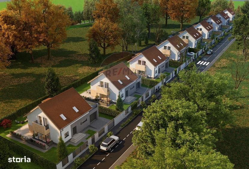 Casă cu 4 camere cu Teren 580 Mp în Stupinii Prejmerului