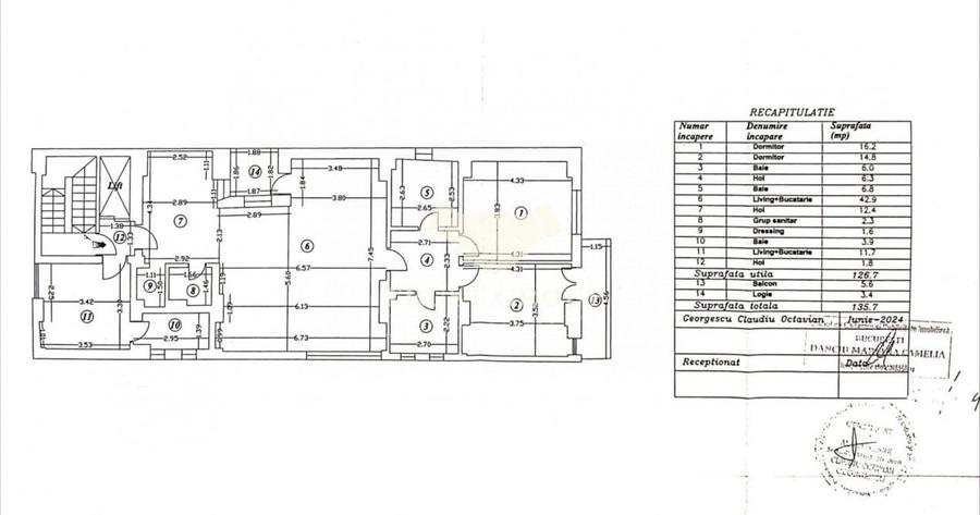 Aviatorilor-Piata Charles de Gaulles | 4 camere Lux | Loc de parcare | 2024 - 30