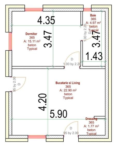 Casa noua parter 45mp | Curte 430mp | Prejmer | 64.900 - 8
