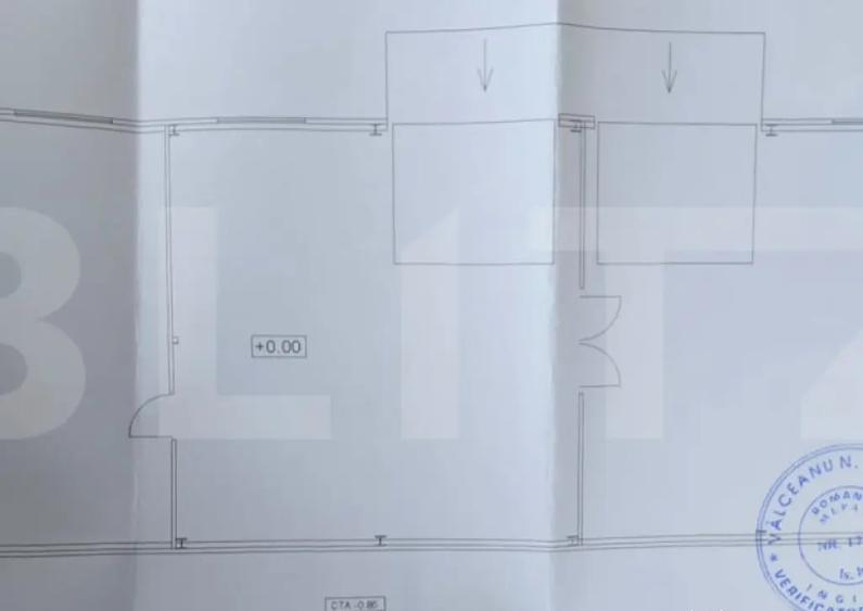 Hala industriala/comerciala, 190 mp, teren 2460 mp, Vulpeni - 2