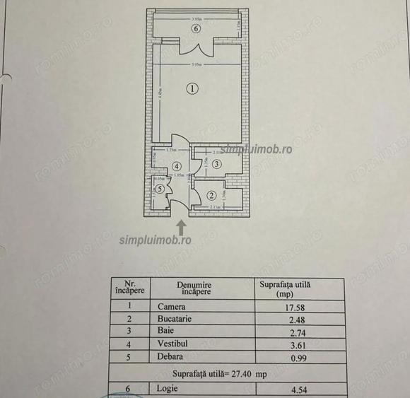 Garsoniera Decomandata Renovata Metrou Costin Georgian - 1