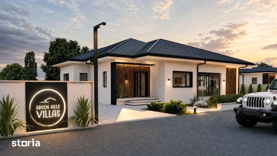 Casa premium Breaza ansamblu privat fotovoltaic + pompa de caldura - 1