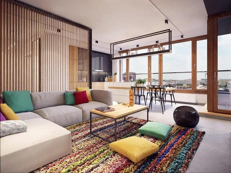 Apartament 2 Camere, Terasa 17 mp, Metrou la 3 min