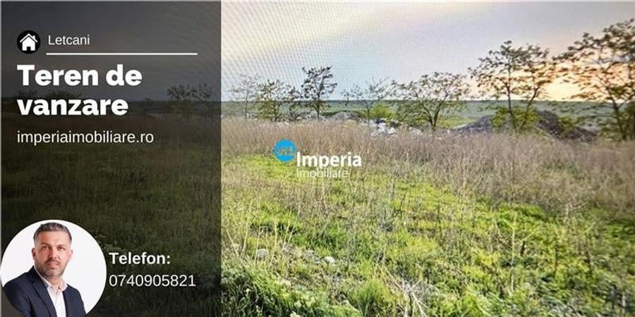 Teren pentru Hala de vanzare Letcani - 1
