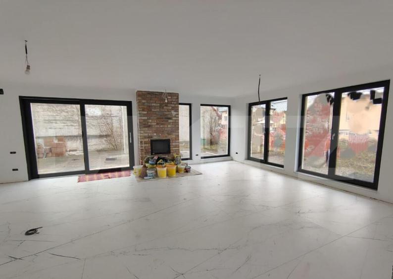 Casa individuala semifinisata 190 mp, teren 382 mp, proximit - 1