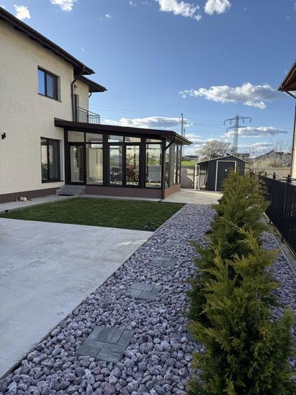 Casa moderna 4 camere cu finisaje superioare, complet mobilata si utilata, terasa generoasa Green Residence Ulmi - 1