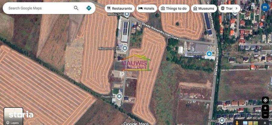 Vand teren intravilan in Otopeni - Strada Alexandru Ioan Cuza. - 1